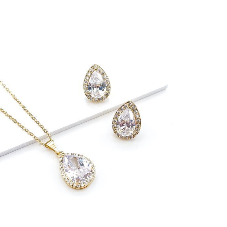 Image of Elegance Zirconium+18k gold