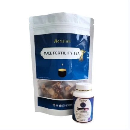 Image de thé de fertilité masculin