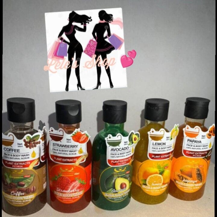 Image of face and body scrub