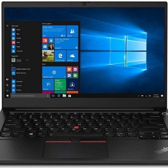 Image of Lenovo computer slim computer laptop