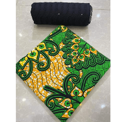 Image of Wax fabrics + Dentelle