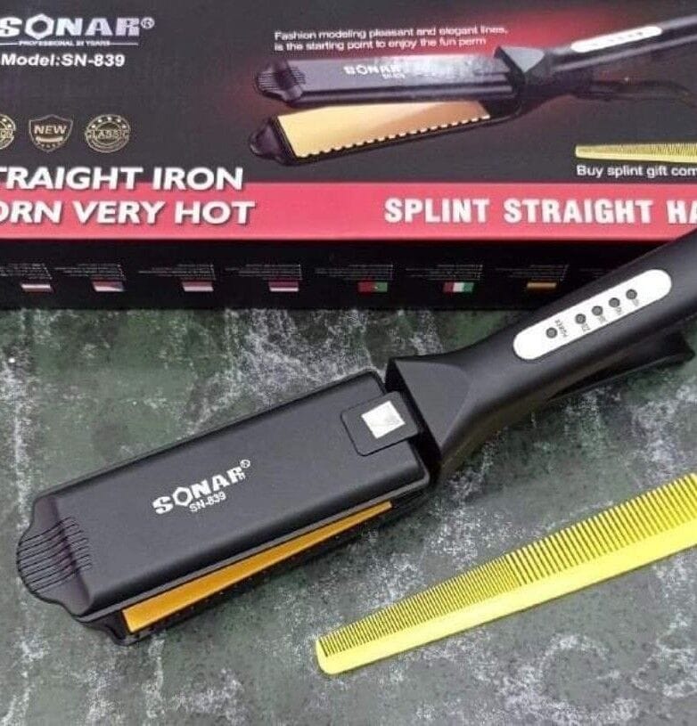 Image of professional straightener