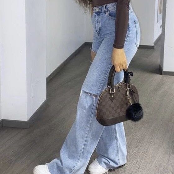 Image of pantalon Boyfriend femme