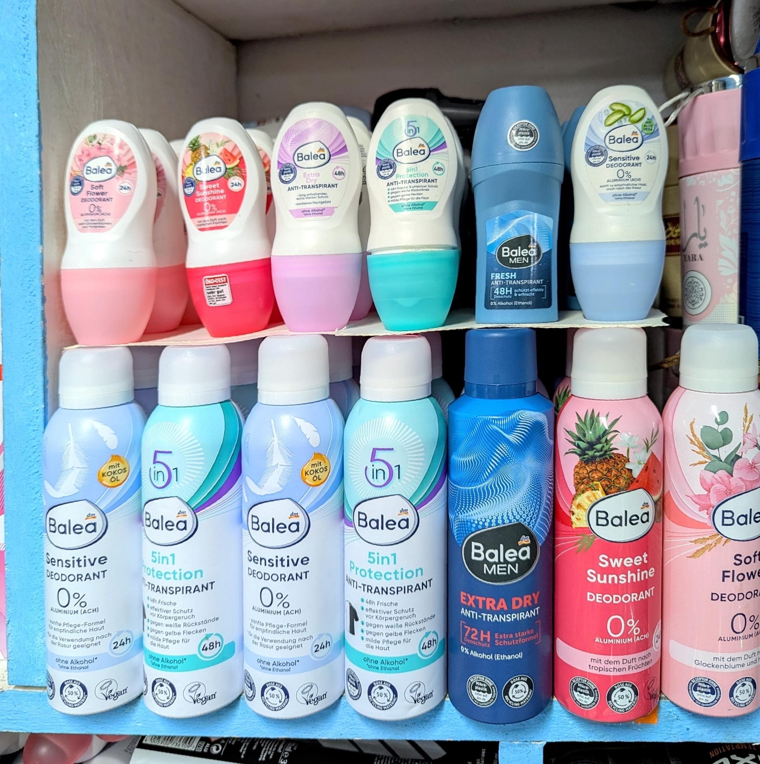 Image of déodorants