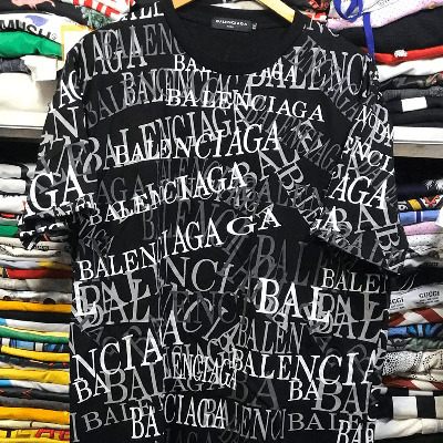 Image de T-shirt Balenciaga Noir