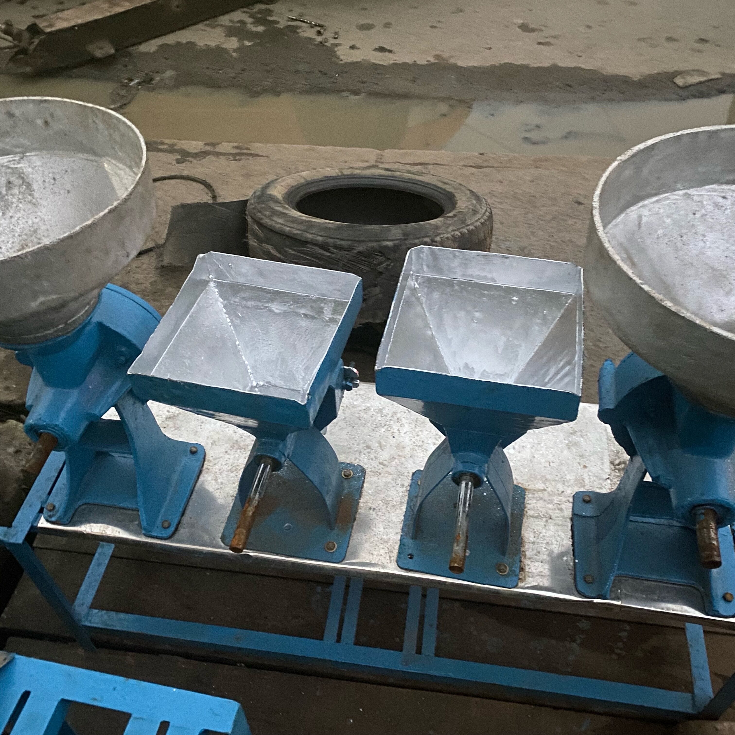 Image de grinder 4tete machine Ecraser industrielle