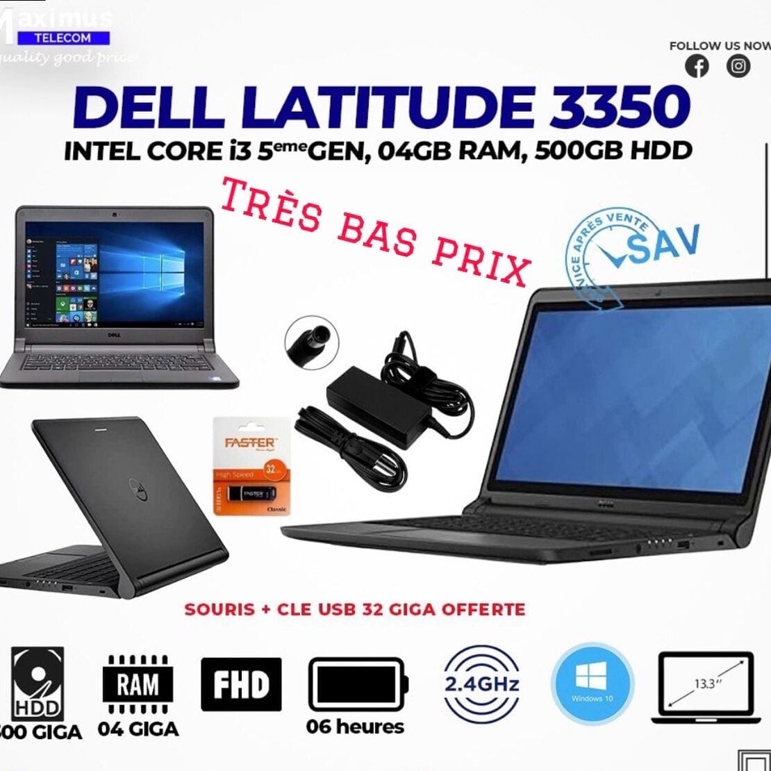 Image de DELL LATITUDE 3350