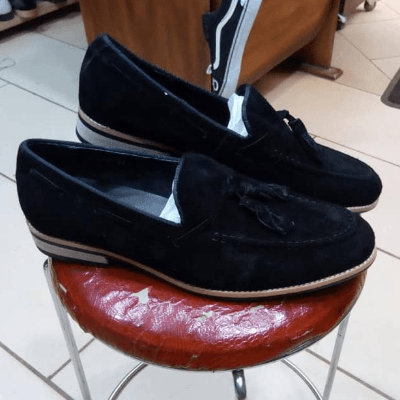 Image de chaussures formelles noires