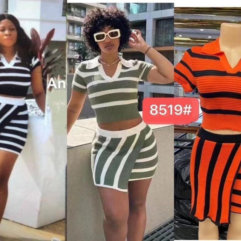 Image de Ensemble moulant haut-jupe