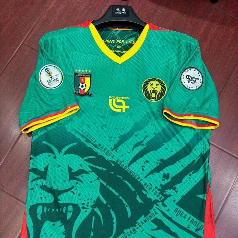 Image of CAMEROON PLAYER JERSEY