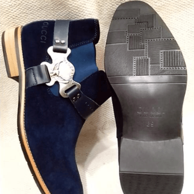 Image de Chaussures bleues Gucci