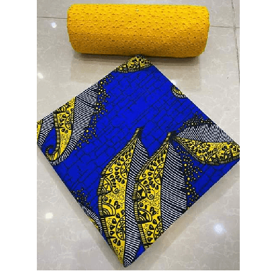 Image de Pagne Wax + Dentelle