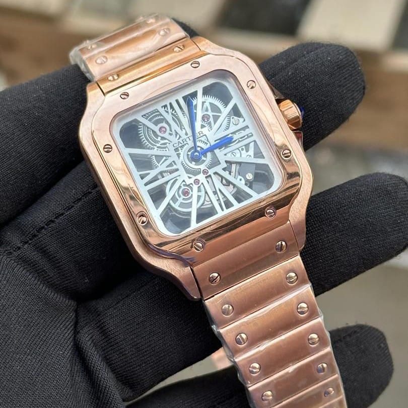 Image de Cartier Santos squelette automatique