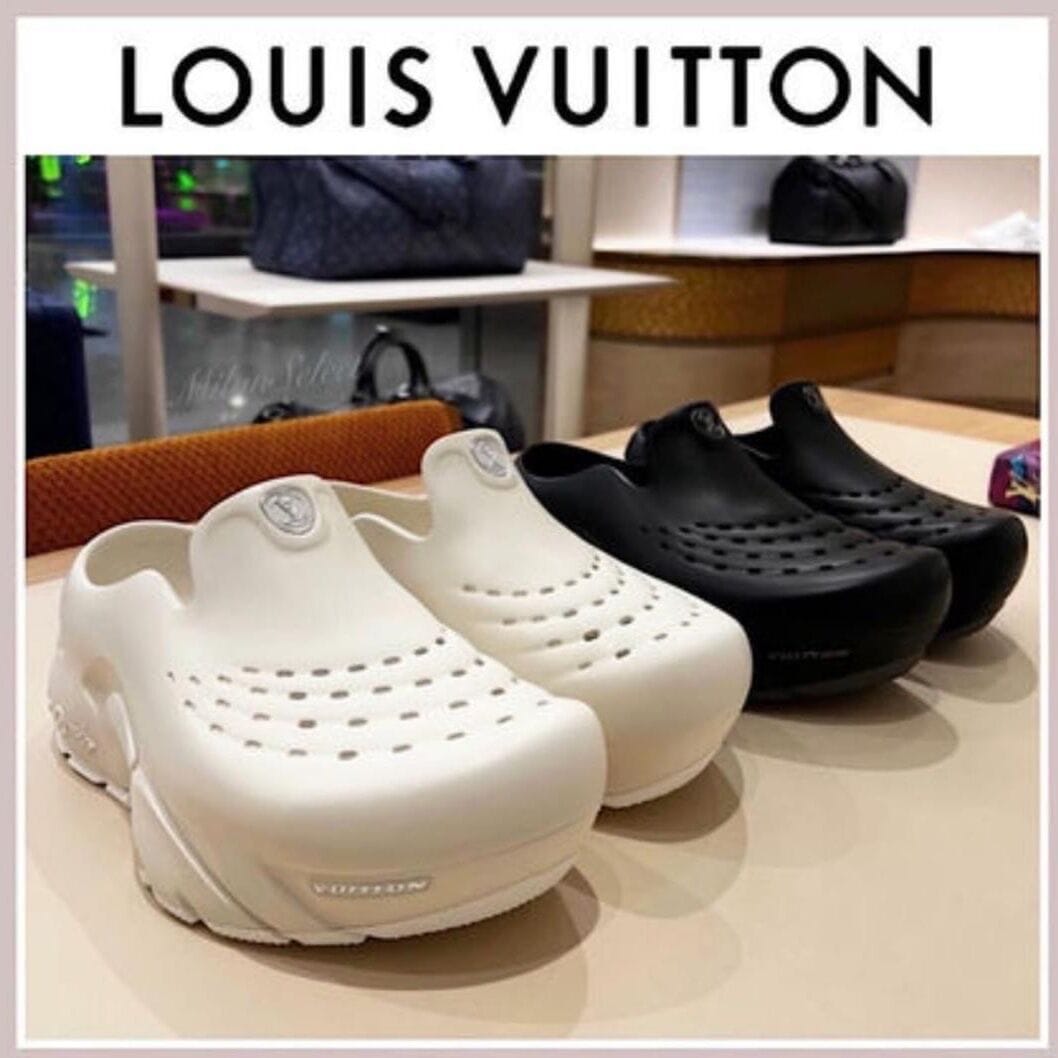 Image of Louis Vuitton slippers