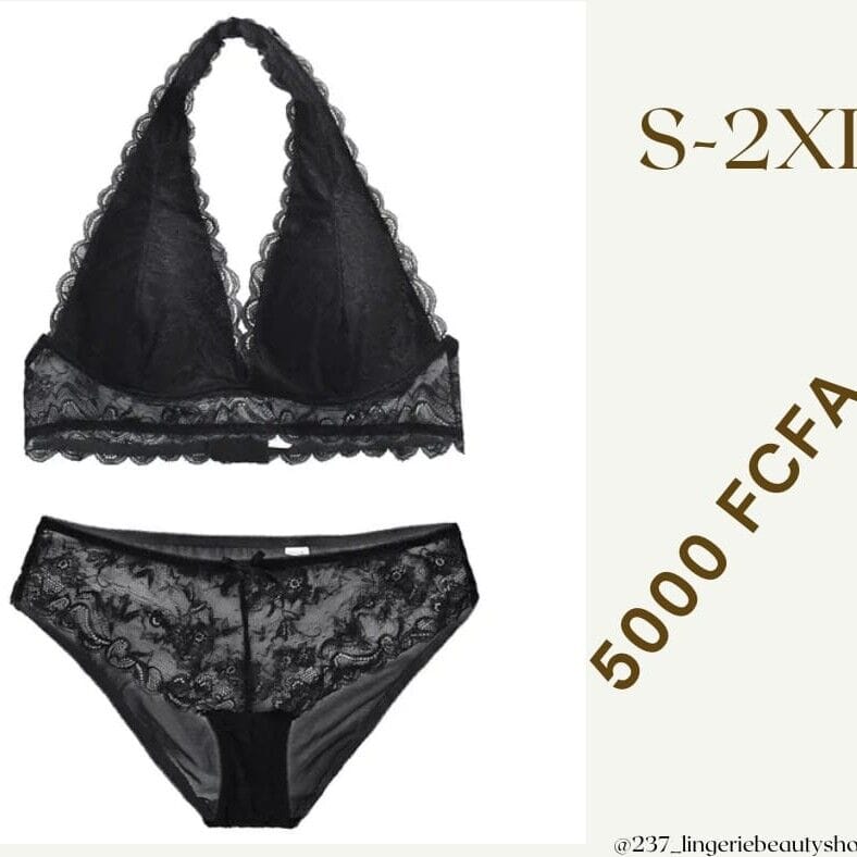 Image de Ensemble sous-vêtements lingerie femme (taille S - 2XL)