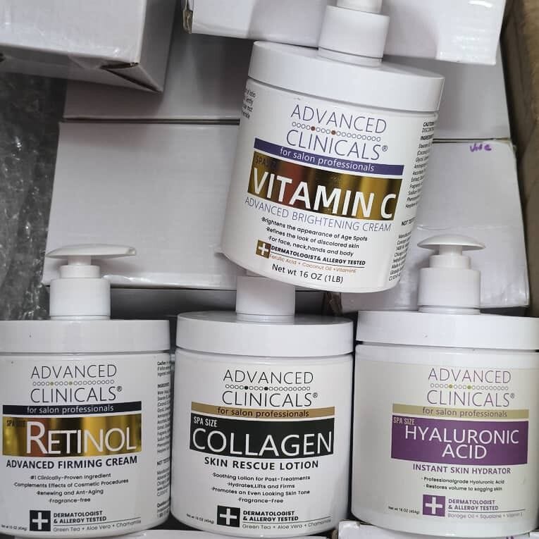 Image de ADVANCED CLINICALS ( Vit C, Retinol,Collagen,Hyal)