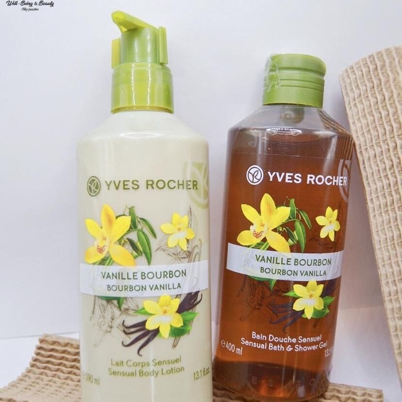 Image de lait de toilette et gel douche Yves Rocher