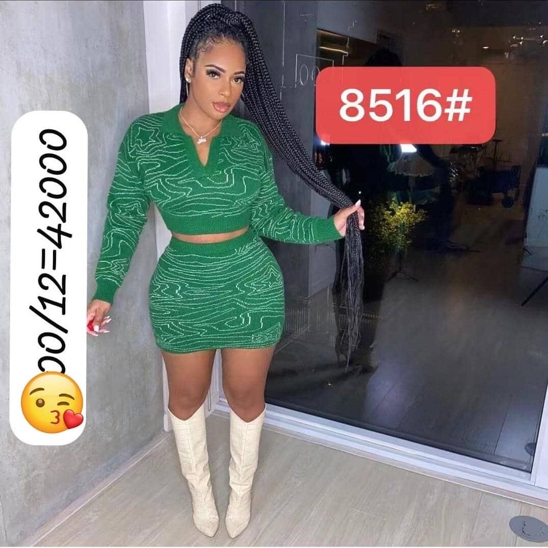 Image of Two piece skirt