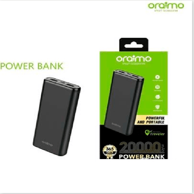 Image de Oraimo 20 000 mAh Troveler power Bank