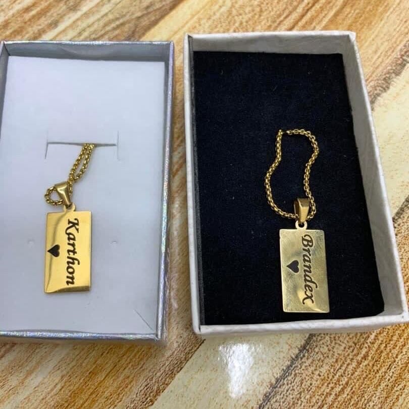 Image of personalized chain