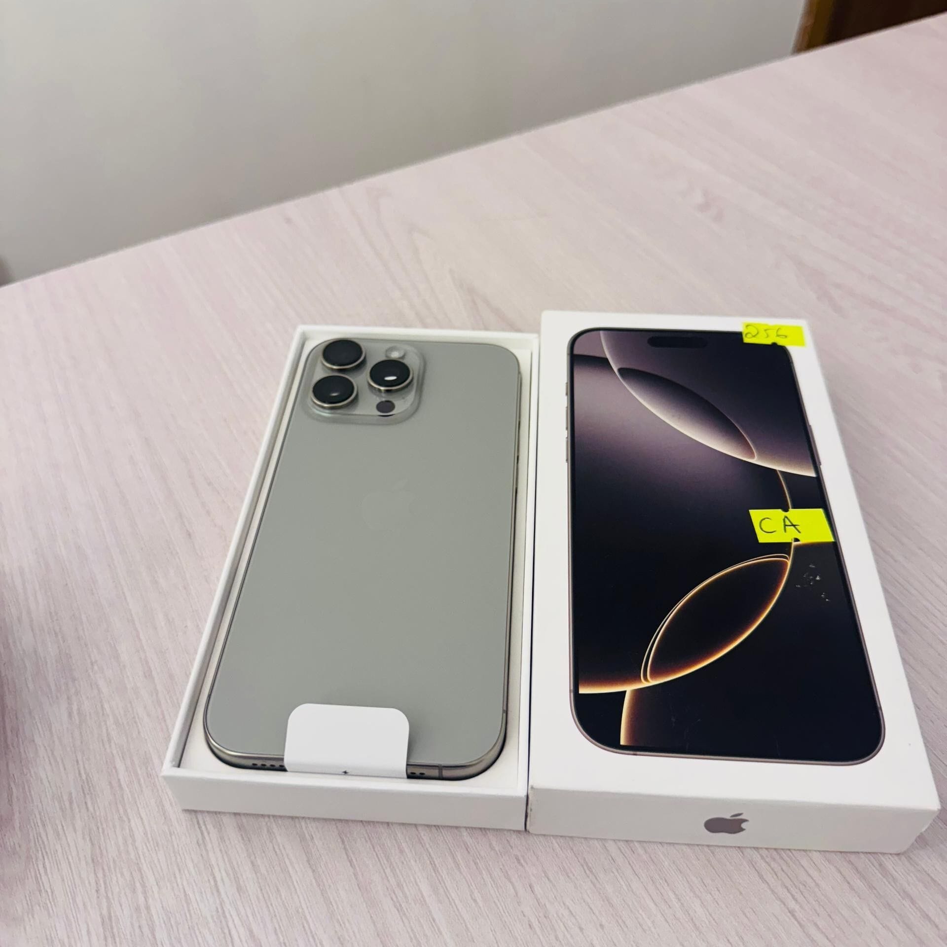 Image de IPHONE 16PM 256G OPEN BOX 100%