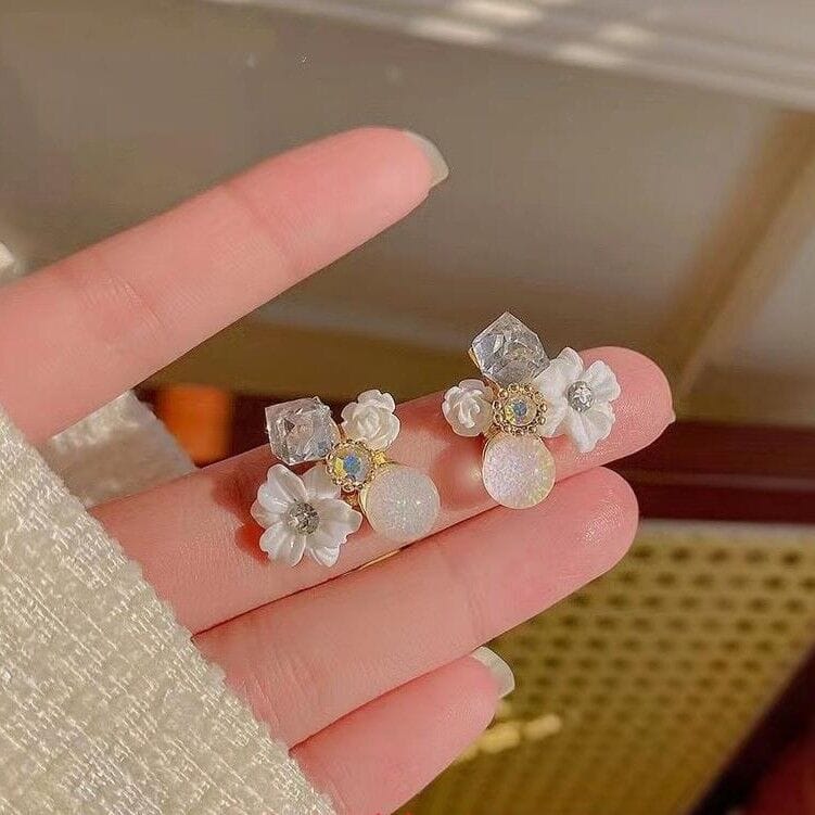 Image of Korean cherry blossom earrings