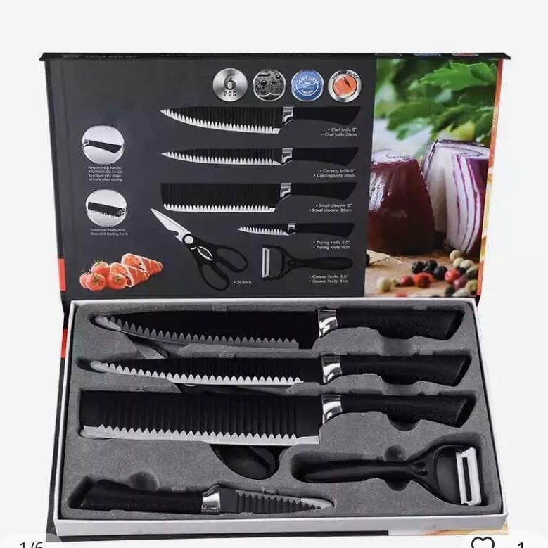 Image of hyper-resistant knife sets that do not rust