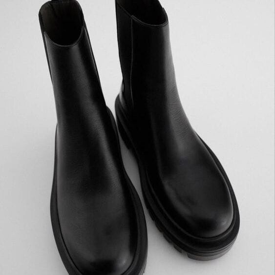 Image de bottine zara noir et grise