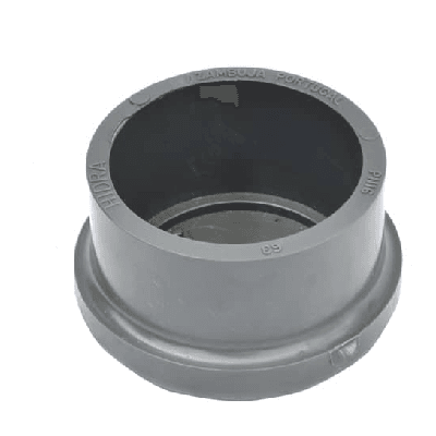 Image de Bouchon PVC - Diamètre 63 - Gris Sombre Lot De 6 Pièces