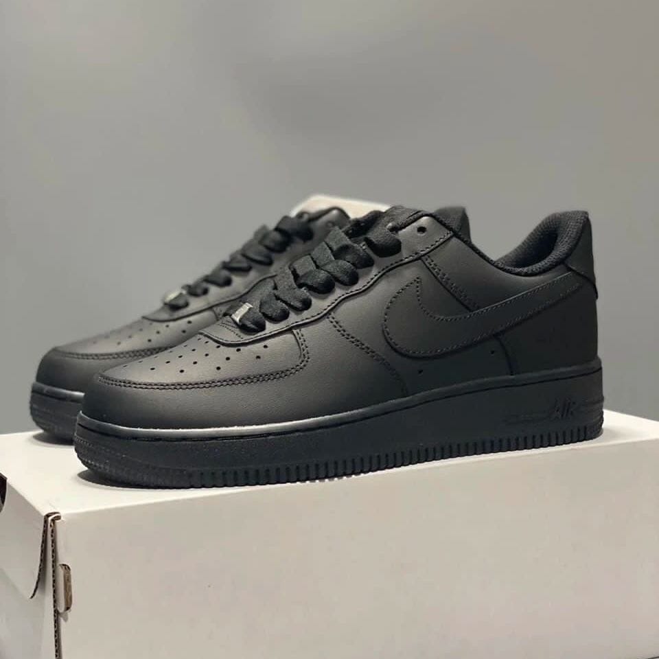Image of NIKE AIR FORCE ONE BLACK