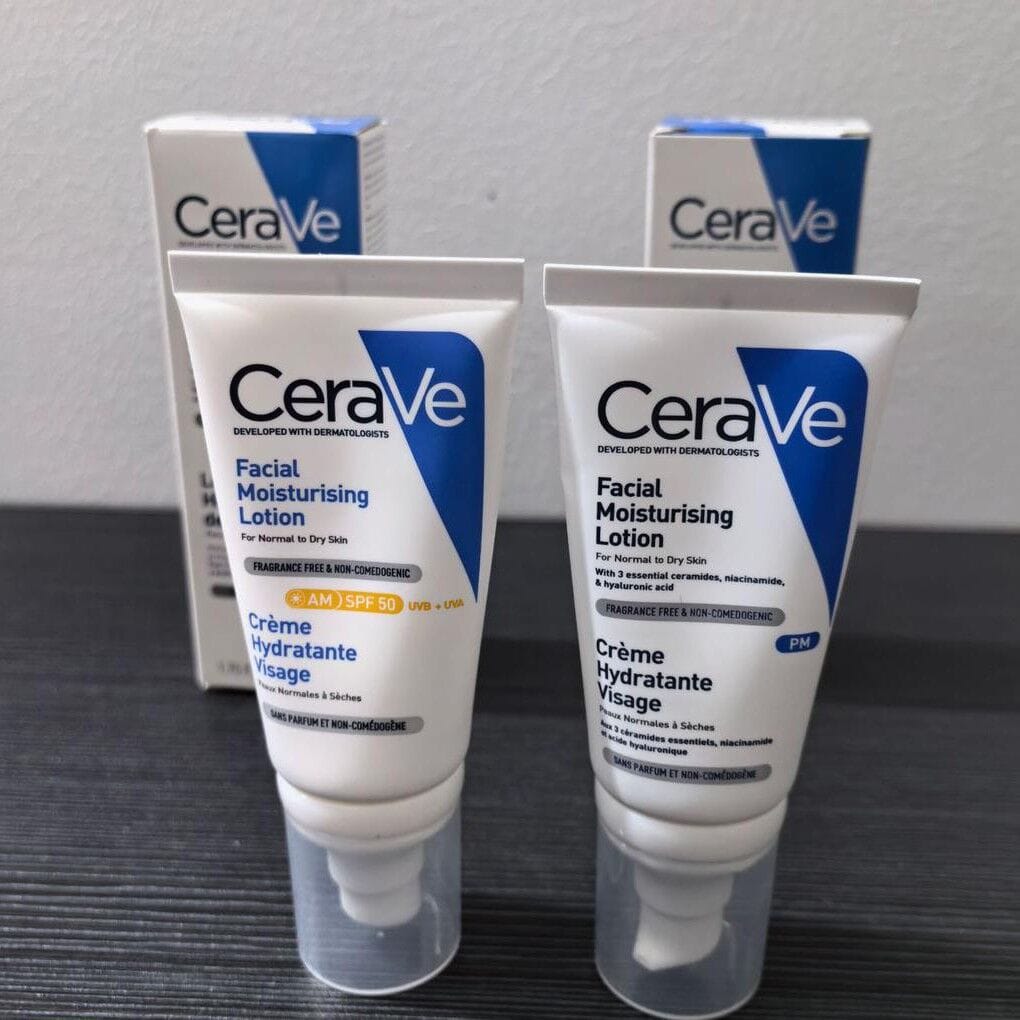 Image of Moisturizing Face Cream with Sun protection