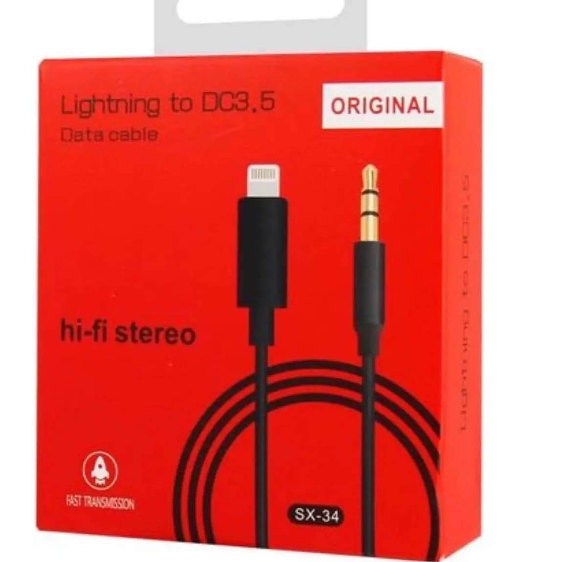 Image de Adaptateur jack iPhone (Llighting to DC)3.5