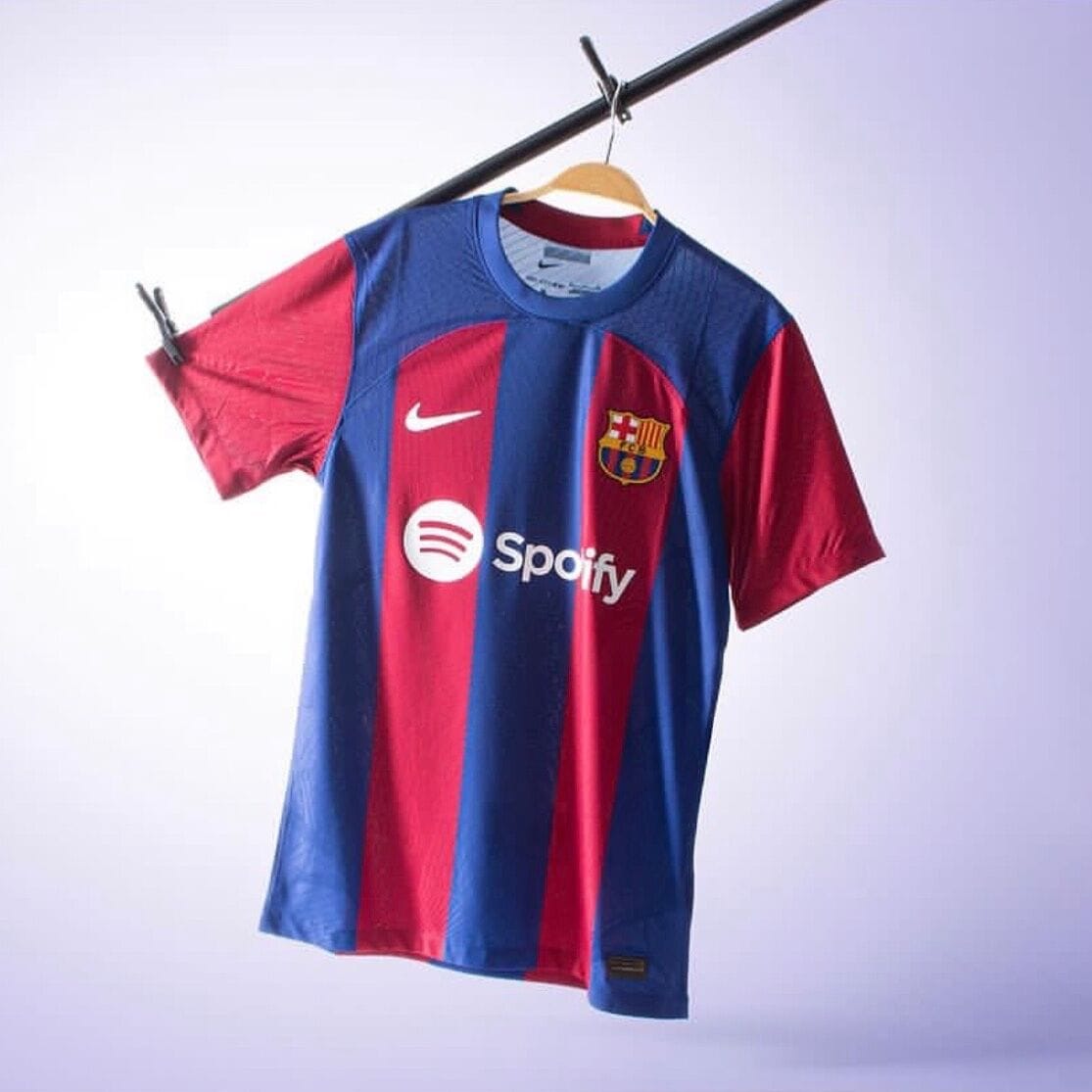 Image de maillot barcelonais
