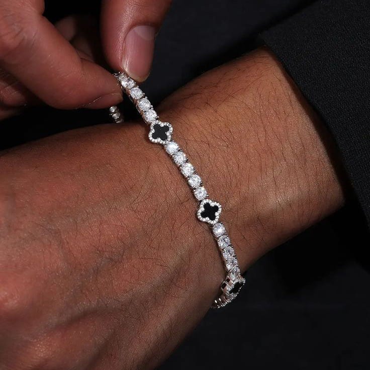 Image de bracelet tennis de cristaux