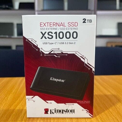 Image of new 2TB SSD hard drive