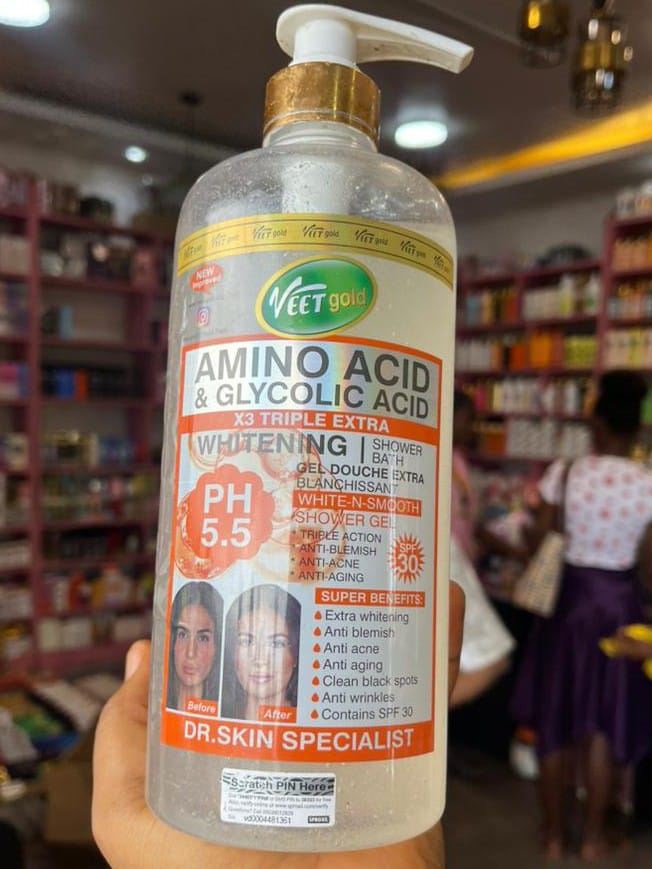 Image de Veet gold Amino Acid bath gel