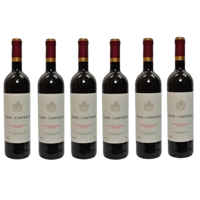 Image of Red wine Tour Cantelou - 75 cl - Cartoon of 6