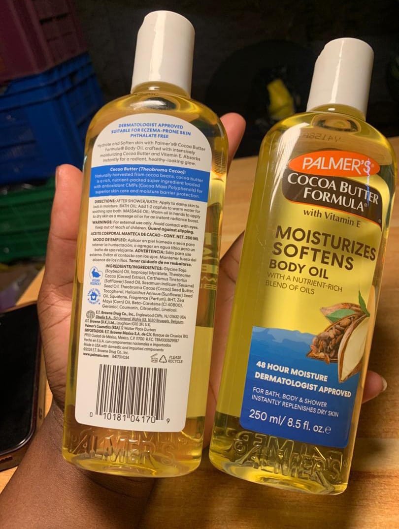 Image de Palmer's body oil