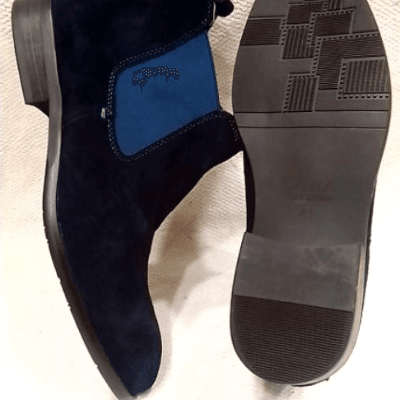 Image de chaussures formelles bleues