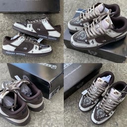 Product image for Nike Dunk Low Chrome Hearts Custom Sneakers