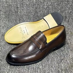 Image du produit Mocassins Penny Berluti en Cuir Noir pour Homme