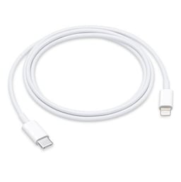 Image du produit Câble de Charge Rapide USB-C vers Lightning Blanc 1M