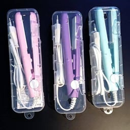 Image du produit Mini Fer à Lisser Portable avec Étui de Protection