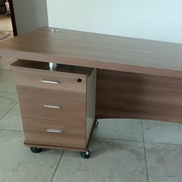 Product image for Office Desk and Ergonomic Chair Set