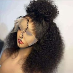 Product image for Curly Mixed Water Wave Lace Front Wig