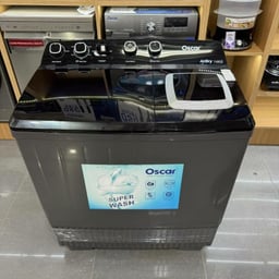 Image du produit Machine à Laver Semi-Automatique Oscar 14KG à Double Bac avec AirDry