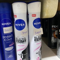 Image du produit Déodorant Anti-transpirant Nivea en Aérosol - Black & White Invisible & Protect & Care