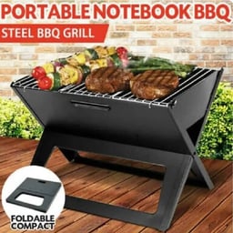 Product image for Portable Folding Notebook BBQ Grill