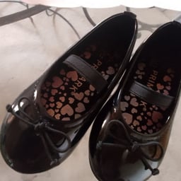 Image du produit Chaussures Ballerines Vernies Noires pour Bébés Filles