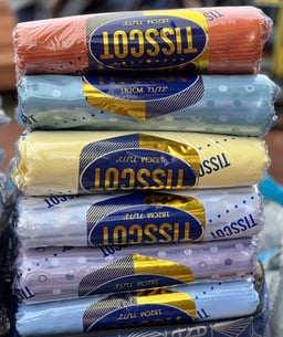 Image du produit Rouleaux de Tissu Tisscot - Couleurs et Motifs Assortis